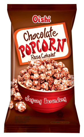  POPCORN COKLAT 20GR ISI 60 BKS