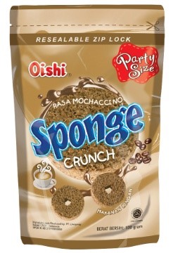  SPONGE CRUNCH MOCCA 100GR ISI 20 BKS