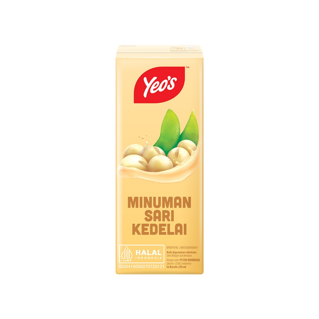 YEOS SOYABEN 250ML ISI 24 PCS